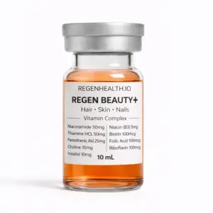 Regen Beauty Plus anti aging skin glow supplement capsules for collagen and hair support