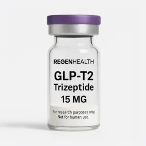 Tirzepatide 15mg peptide vial for weight loss and metabolic support